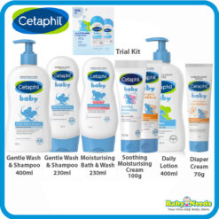 Cetaphil Baby Gentle Wash Shampoo/Lotion/Moisturising Bath Wash/ Diaper Cream