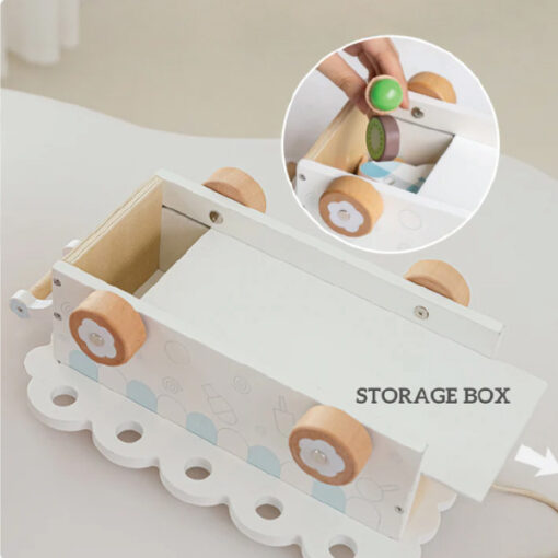 Baby Toys Wooden Sweet Treats Ice Cream Cart - Image 5