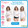 Shapee Maternity Belly Support Wrap Plus+Pregnant belly support  (FREE SIZE)