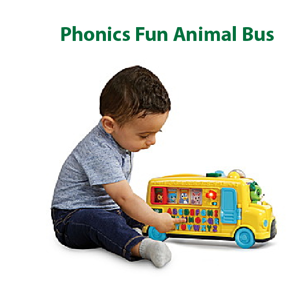 LeapFrog Phonics Fun Animal Bus Learn Alphabet Names & Sounds - Image 3
