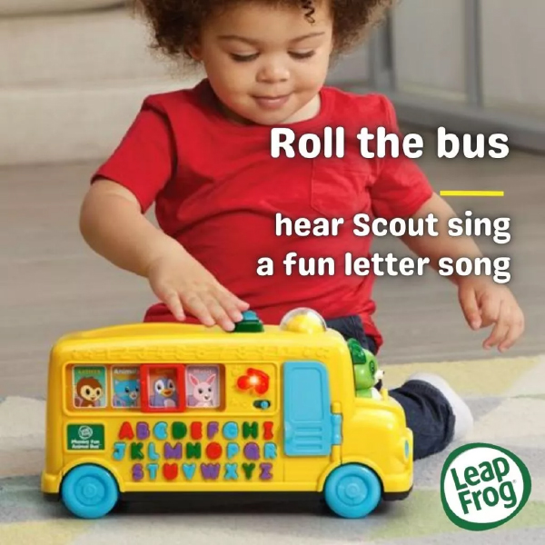 LeapFrog Phonics Fun Animal Bus Learn Alphabet Names & Sounds - Image 6
