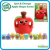 LeapFrog Spin & Change Apple Shape Sorter