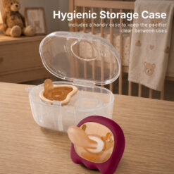 Autumnz Comfort Baby Silicone Pacifier ( Round/ Orthodontic ) - Image 7