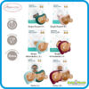 Autumnz Comfort Baby Silicone Pacifier ( Round/ Orthodontic )