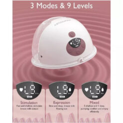 Momcozy M5 All-in-one Wearable Double Breast Pump - Image 4