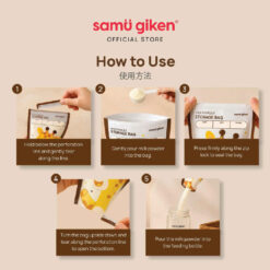 Samu Giken Baby Milk Powder Storage Bag - Image 5
