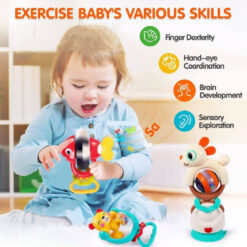 Hola 2-in-1 High Chair Toys & Baby Rattle - Image 3