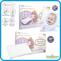 Autumnz Memory Foam Newborn/Baby Pillow (with Tencel Cover)