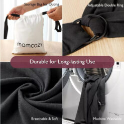 Momcozy Baby Wrap Carrier Lightweight Newborn to Toddler - Image 8