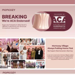 Momcozy Ergowrap Postpartum Belly Band Binder - Image 6