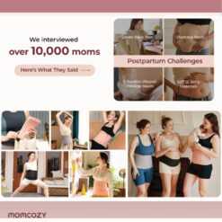 Momcozy Ergowrap Postpartum Belly Band Binder - Image 5